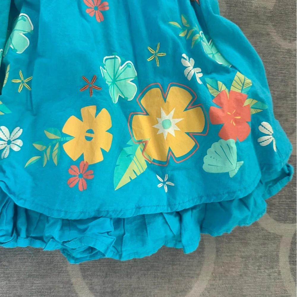 Disney’s Moana Blue Floral girls Dress from Disney’s Aulani resort in Hawaii